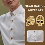 Load image into Gallery viewer, Skull Button Cover Set
