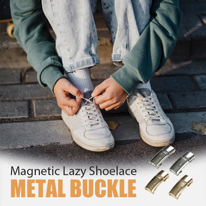 Magnetic Lazy Shoelace Metal Buckle( BUY 1 GET 1 FREE )