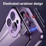 Load image into Gallery viewer, Elastic Snap Button Mobile Phone Case
