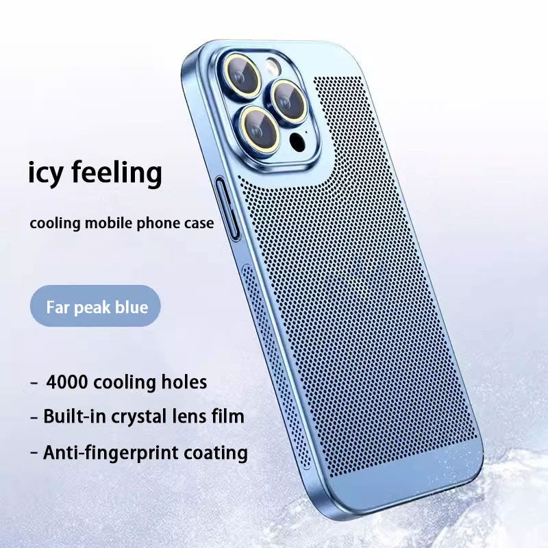 IPhone Electroplating Heat Dissipation Phone Case