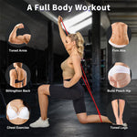 Load image into Gallery viewer, Indoor Fitness Exercise Resistance Bands
