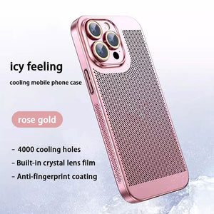 IPhone Electroplating Heat Dissipation Phone Case