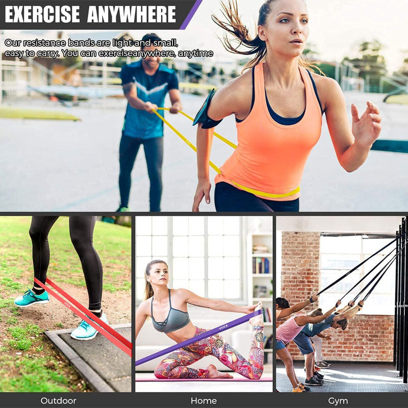 Indoor Fitness Exercise Resistance Bands