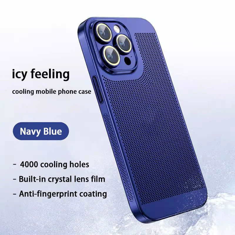 IPhone Electroplating Heat Dissipation Phone Case